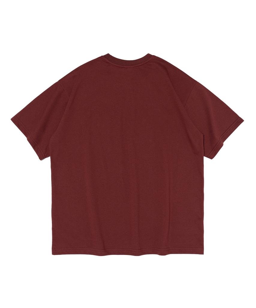 ROIDESROIS Roa Symbol Logo Short Sleeve T-Shirt (Wine)