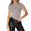 European and American Women's Casual Slim Fit Long Sleeve Pullover T-shirt Streetwear Set