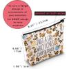JNIAP CHIP& DALE Gift Cartoon Movie Gift Zipper Makeup Pouch Bag for Squirrel Lovers (C D)