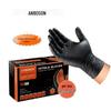 Ambo Chen Extra Thick Diamond Pattern Wear-Resistant Nitrile Auto Repair Gloves