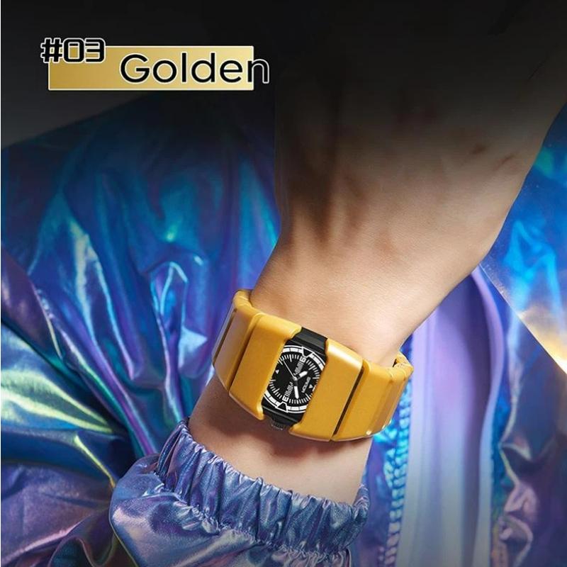 SANDA Cool Watch For Men Creative Style Alien Design Waterproof Luminous Quartz Watches Male Sports Wristwatch