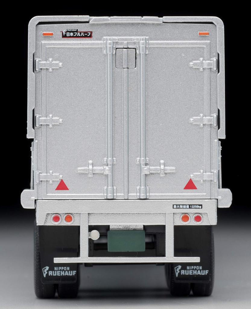 TOMYTEC Tomica Limited Vintage Neo Scale Isuzu 810EX Wing Roof Trailer Fruehauf Finished Model 287933 1/64 LV-N211a (Japan FPR239)