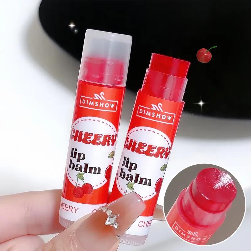 

Фруктовий бальзам для губ Зимовий зволожувач Олія для губ Стійке прозоре натуральне виноградне желе з полуниці Помада Догляд за губами Макіяж 06 Cherry