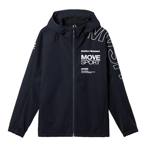 Move Sports Cross Descente [ACTIVE SUITS] HEATNAVI Softshell Hoodie Cross Jacket, worn by Yuki Ishikawa. Comfortable, stretchy, and warm for training,
