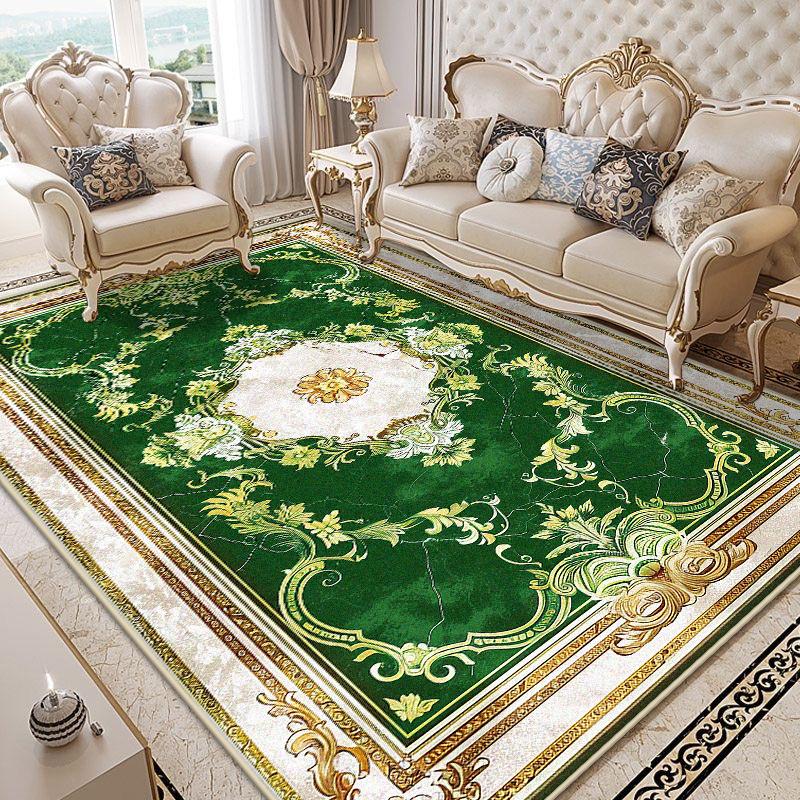 Luxury Carpet for Living Room European Decoration Home Sofa Large Area Non-slip Rugs Fluffy Soft Floor Mat for Bedroom Bedside