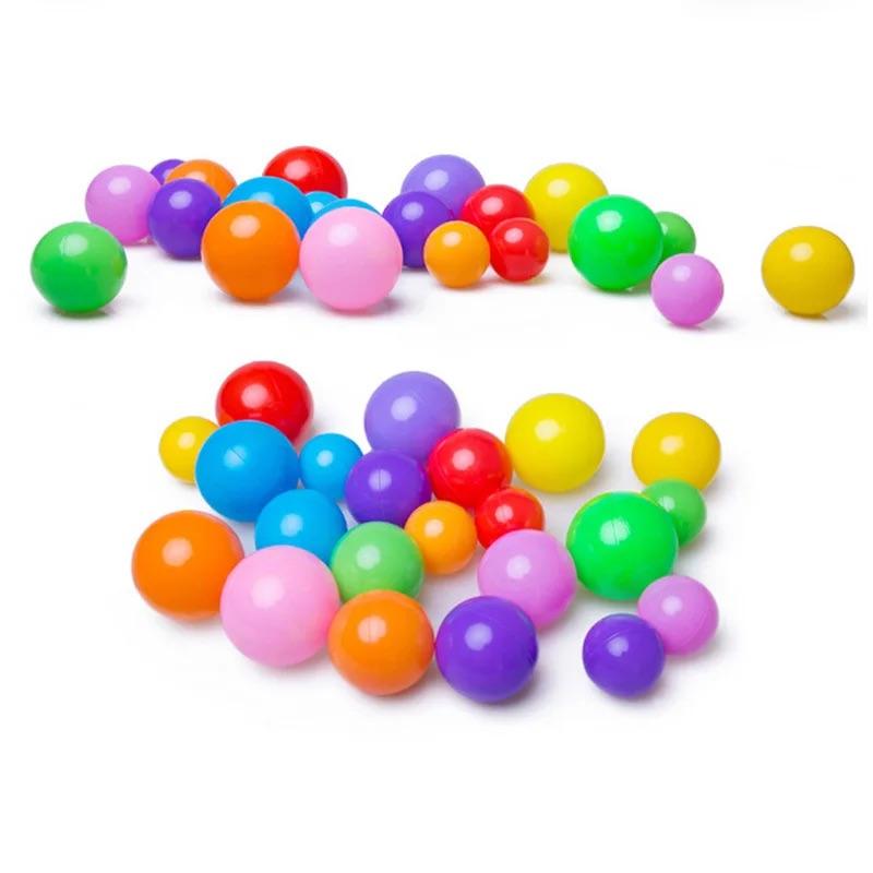 48 ШТ. Разноцветные Воздушные Шары-Волны Бассейн Вода Детские Веселые Игрушки Свободное Сжатие Наружные Спортивные Шары Экологичные Воздушные Шары