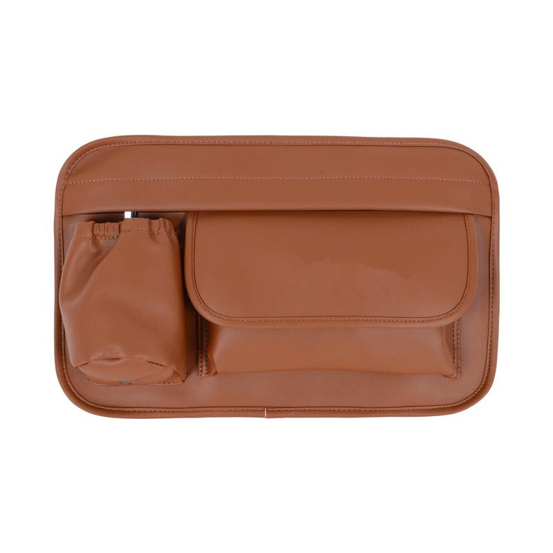 PU Leather Bag Waterproof Front Glove Bags Storage Bag Scooter Tool Bags For GTS300 GTS LX LXV S Clearance promotion коричневый