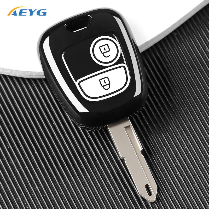 

Tpu Car Flip Key Case Fob Keychain Suit For For Peugeot 106 107 206 207 306 307 406 407 For Citroen C1 C4 Fob Accessories