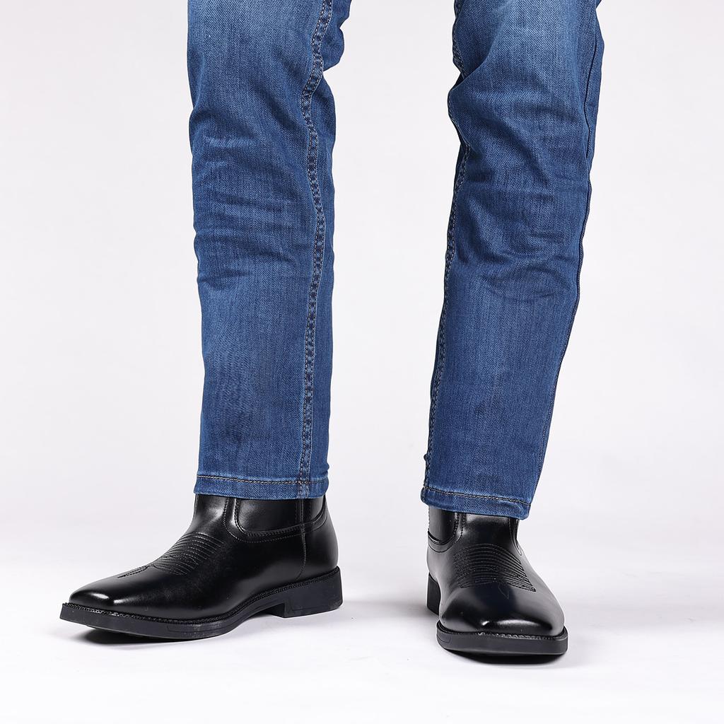 Fashion New Hot selling Men's Shoes Spring and Autumn Vintage Western Cowboy Boots Fashion Embroidered Versatile Casual Men's Boots