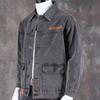 Men's Wear-Resistant Denim Work Jacket for Spring and Autumn