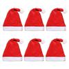 New Christmas Decorations Plush Santa Hats Red Santa Hats For Adults And Children