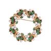 Christmas Series Brooch Snowman Christmas Tree Cat Garland Brooch Holiday Clothing Coat Accessories Women