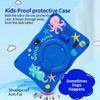 2025 New Tablet for Kids 7 Inch Android 13 System 64GB WiFi Bluetooth Dual Camera Educational Software Installed with Proof Case