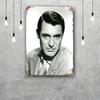 Cary Grant Decor Vintage Metal Signs Tin Signs Captain Poster Decor for Bar Pub Club Man Cave Wall Decoration