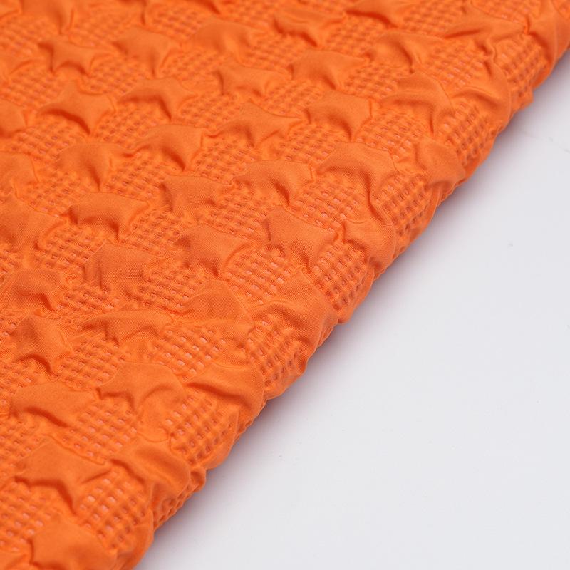 100cm*137cm Colorful PU Leather Waterproof Quilt Fabric Embossed Polyester Cotton Fabric for Clothing Leather Bag