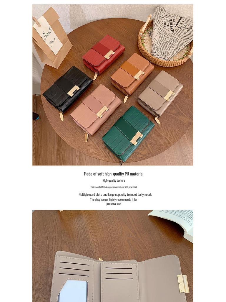 Women's High-End Multifunctional Short Wallet - Coin Purse and Small Wallet In One