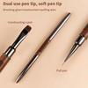 1Pcs/Set Wood Handle Art Liner Diy Painting Brush Drawing Lines Stripe Flower Painting Pen Nail Liner Brush Set With 5Size