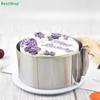 Retractable Round Cake Mousse Ring – Stainless Steel Baking Mold for Layered Cakes & Desserts