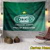 Custom Name Coritiba Football Club Crest Tapestry Room Decoration Wall Hanging for Living Room Bedroom, Dormitory, Birthday and Christmas Gifts