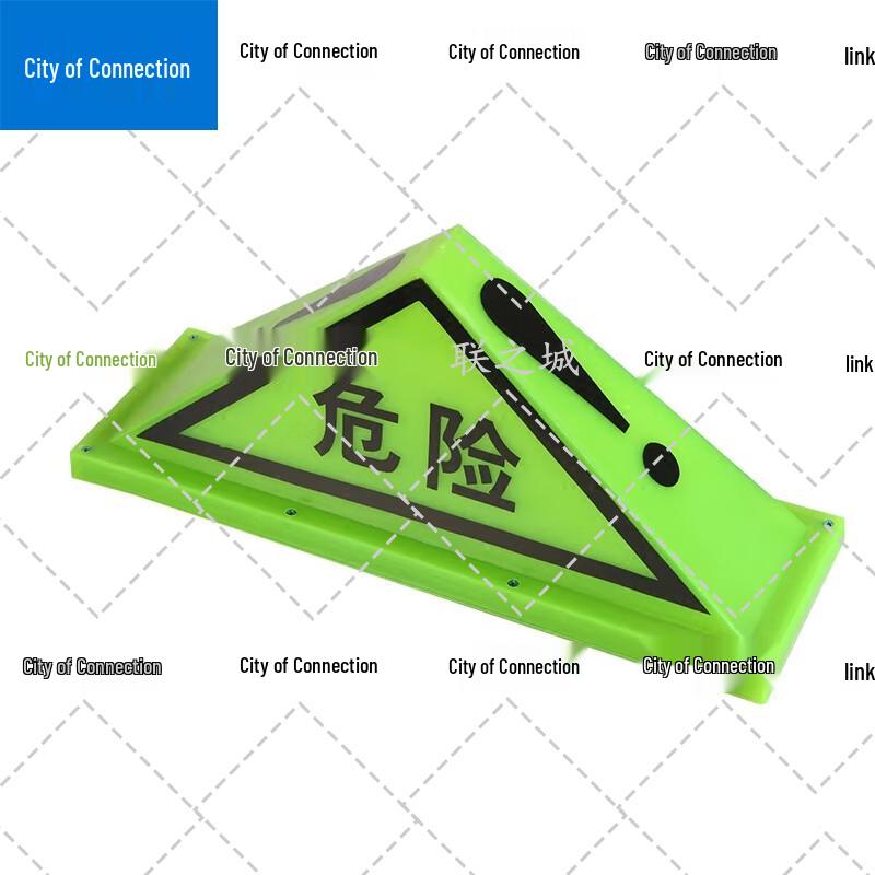 Lianzicheng Fluorescent Reflective Safety Triangle