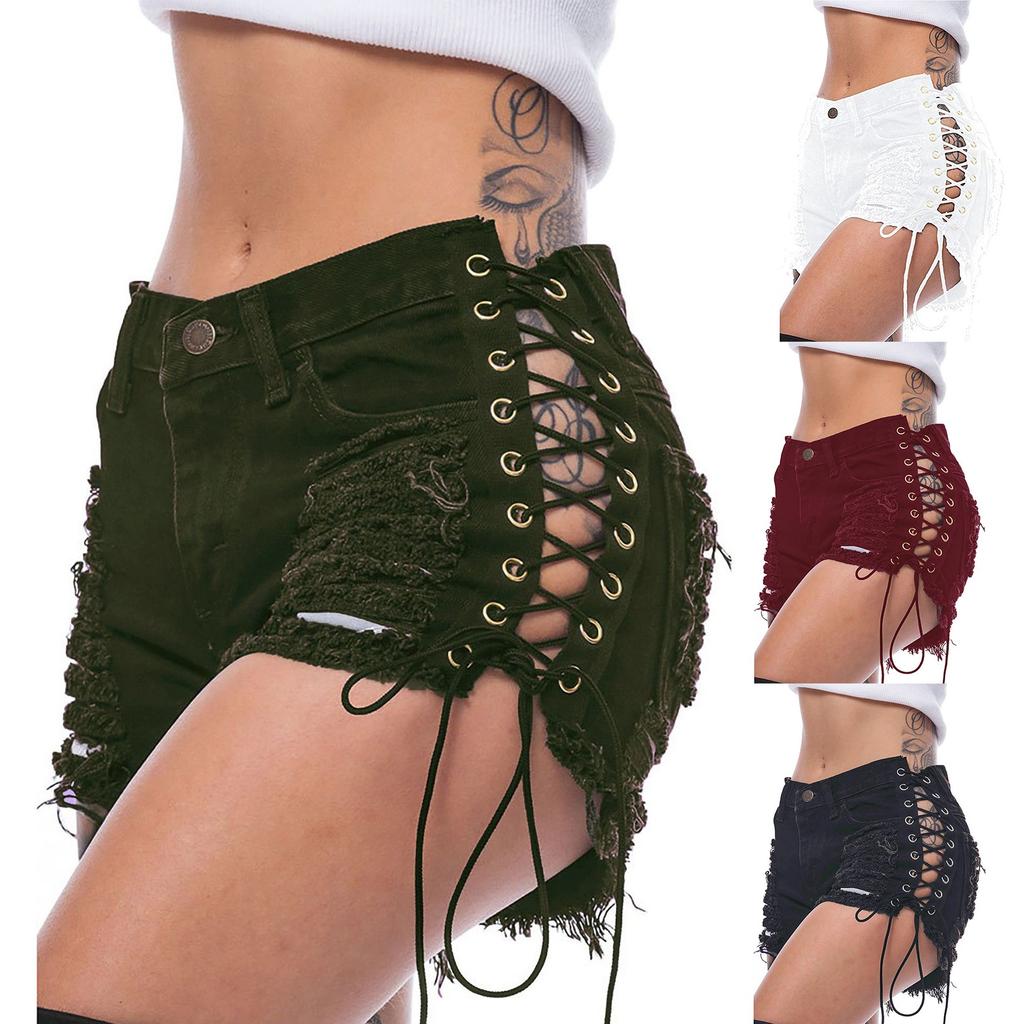Dames lichtgewicht shorts casual mode shorts sexy denim shorts