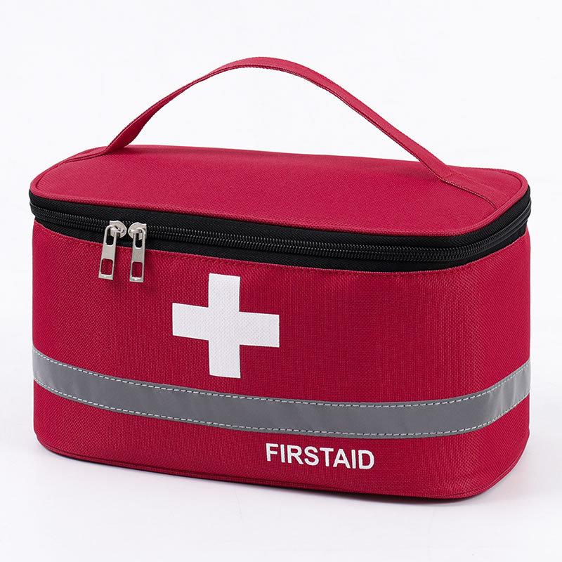 Portable First Aid Kit Medical Bag for Women Men Emergency Health Storage Organizer for Outdoor Travel Home