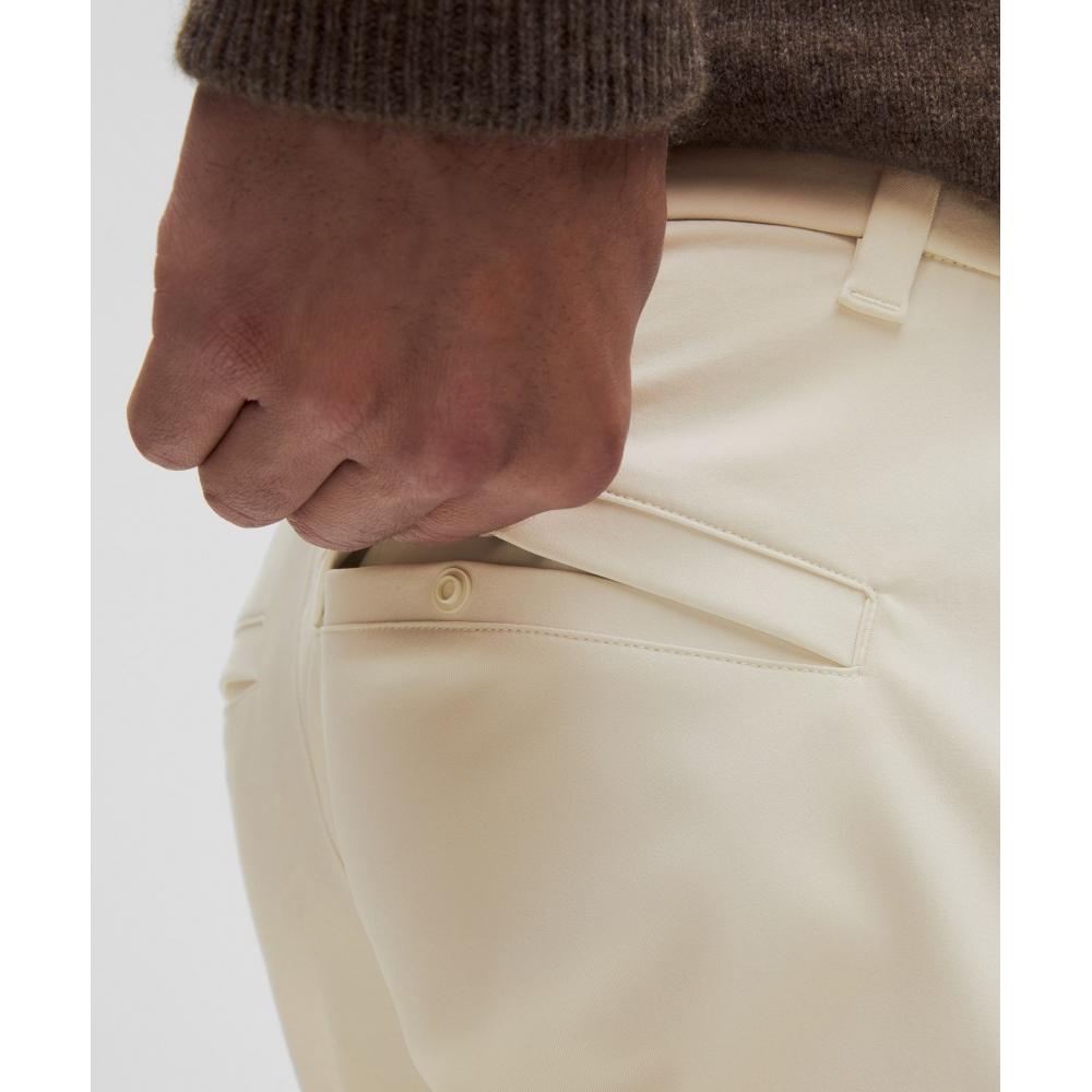 Lululemon Abc Classic Fit Trouser 32l  Smooth Twill Bone