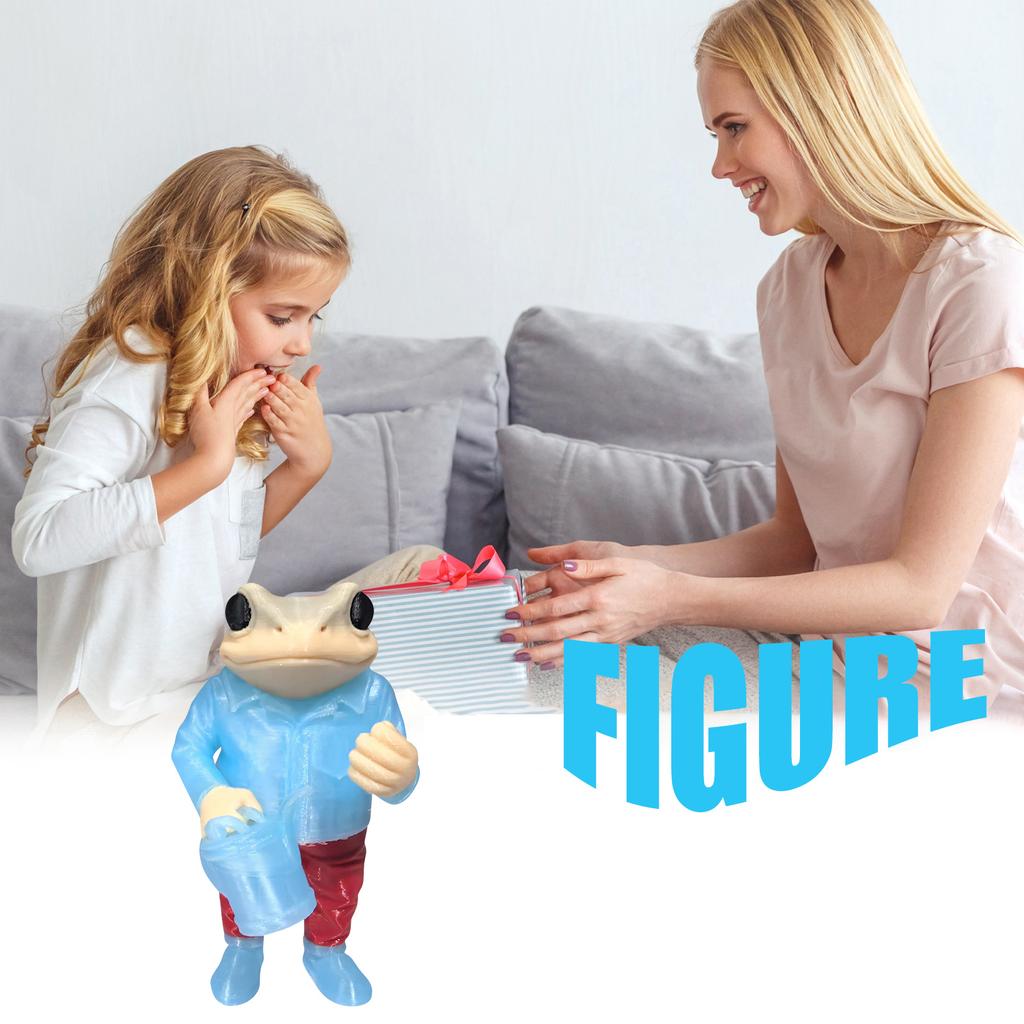 Non-movable Doll Collection Version Scale Doll Desktop Ornaments