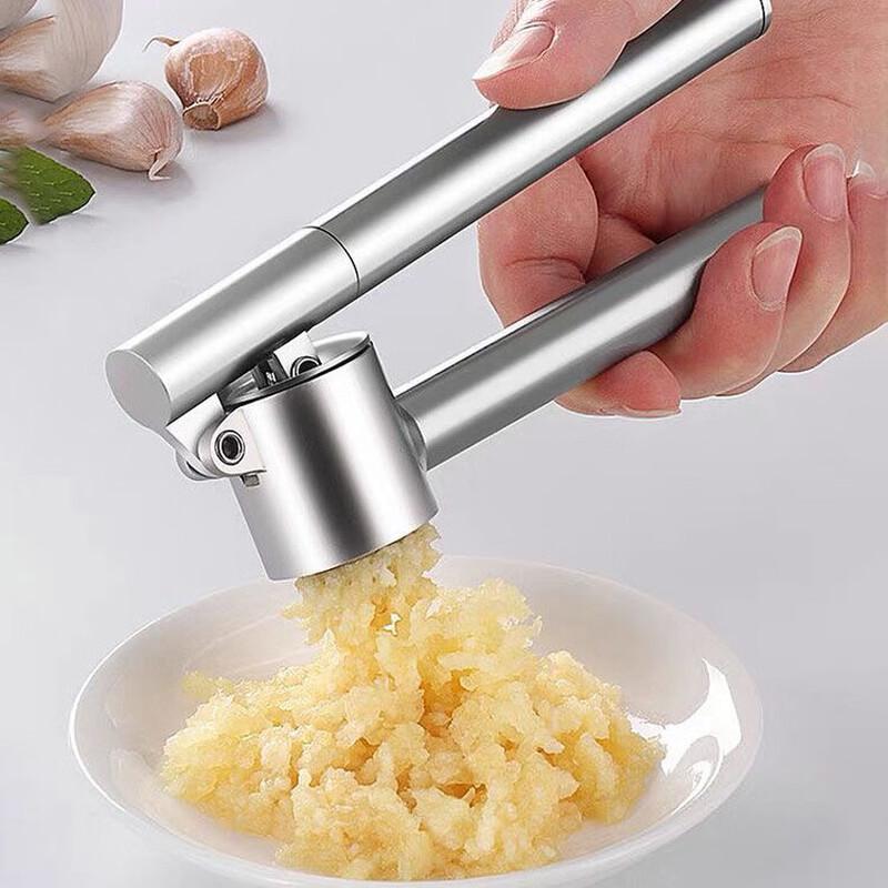 LISM Stainless Steel Garlic Press