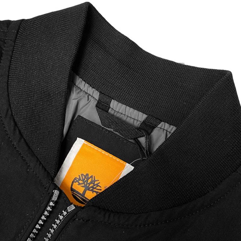 Timberland Urban Outdoor FW24 Comfortable Casual Zip Long Sleeve Jacket Men Jackets Black A5M9T-001