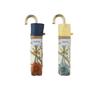 Miyajima Folding Umbrella 55cm Windproof Bone Chain Scarf Yellow Hand Open UV Protection Coating [12830]