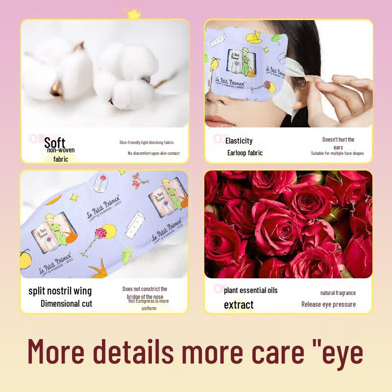 Chaoya The Little Prince Rose Steam Eye Mask