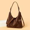 Modische Neue Damen-Tasche mit Großem Fassungsvermögen Vielseitige Retro-Umhängetasche Tägliche Einfache Beliebte Ein-Schulter-Pendler-Tragetaschen