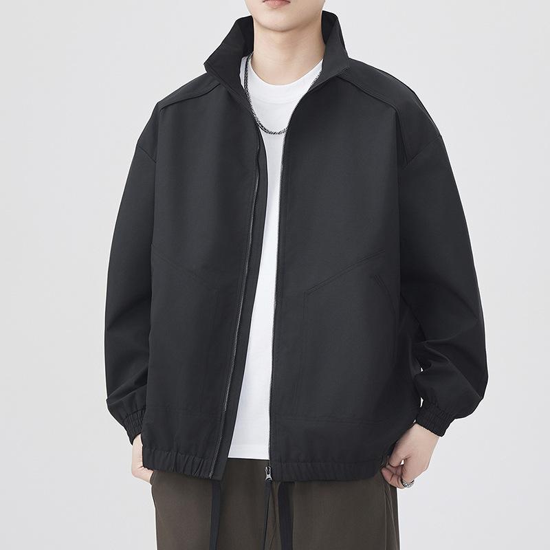 Stand-up Collar Jacket Men's Spring Clothing New Men's Slim-fit Youth Outdoor Casual Jacket