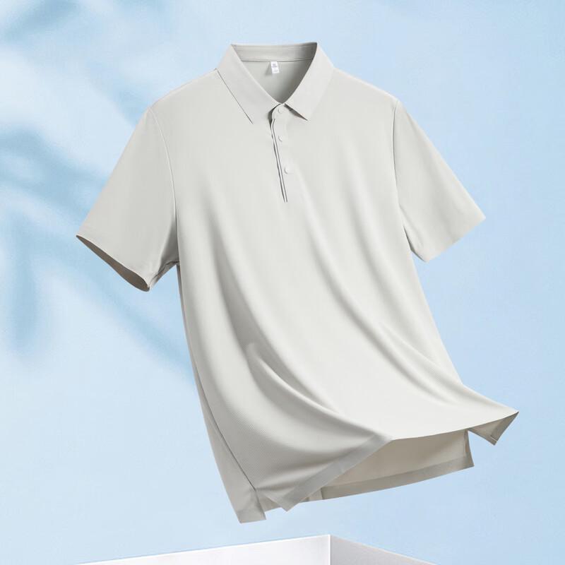 YUZHAOLIN Men's Summer Wrinkle-Resistant Short Sleeve T-Shirt