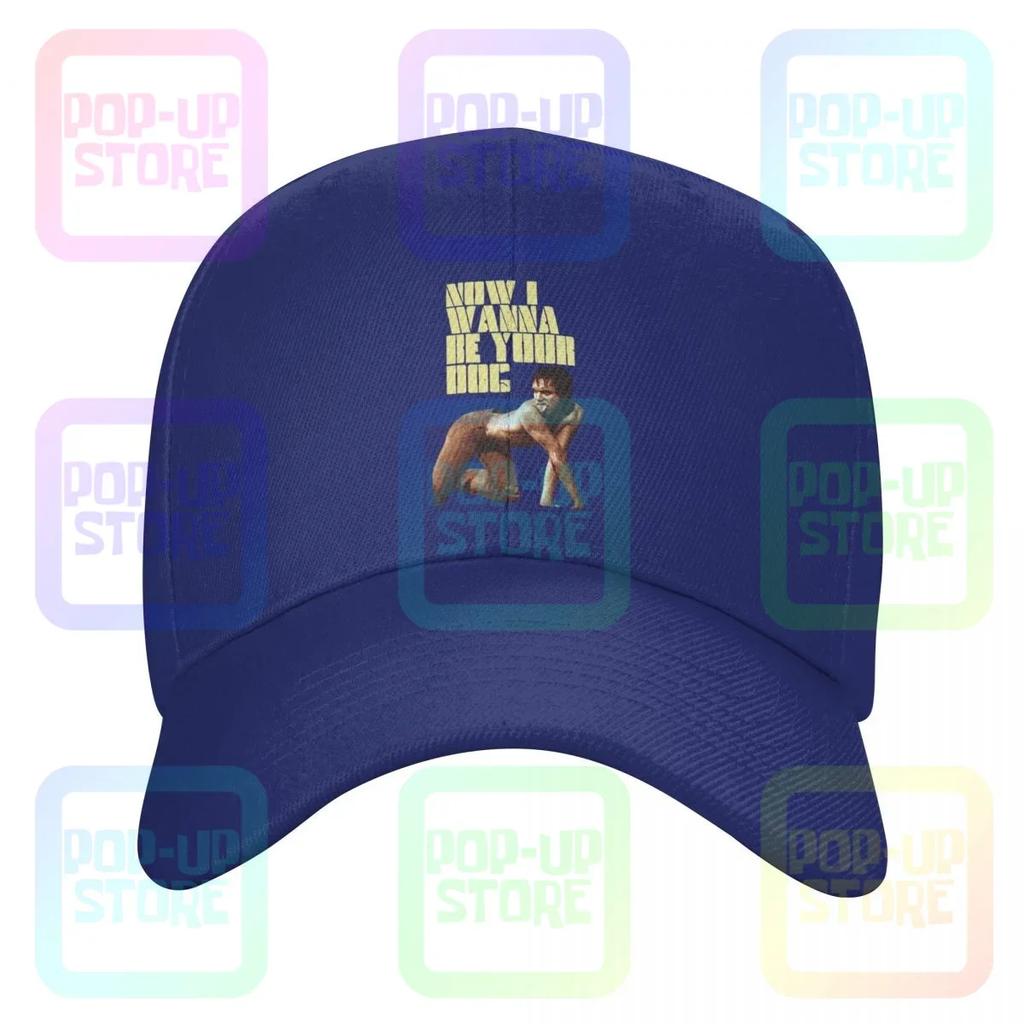 Iggy Pop  The Stooges Now I Wanna Be Your Dog Rock Band Baseball Cap Truck Driver Caps Casual Premium Best Quality
