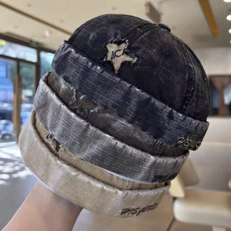 Unisex melon-shaped hat, windproof, suitable for children and teenagers, stylish and casual design