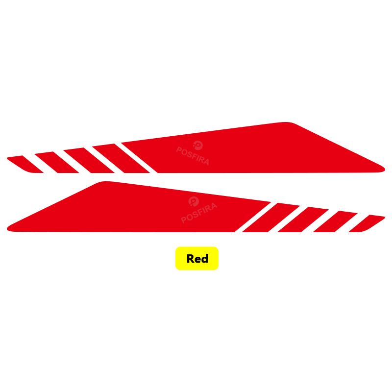 POSFIRA Motorcycle Tail Fairing Sticker Vinyl Decals for Honda ADV 350 ADV350 2022 2023 2024 2025 2026 Decoration Accessories