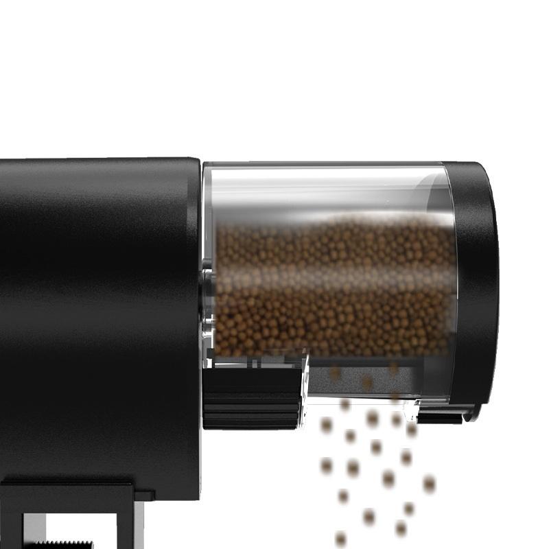 1 Set Large Capacity Aquarium Goldfish Feeder 100Ml Automatic Fish Tank Feeder Intelligent Timing Auto Feeder