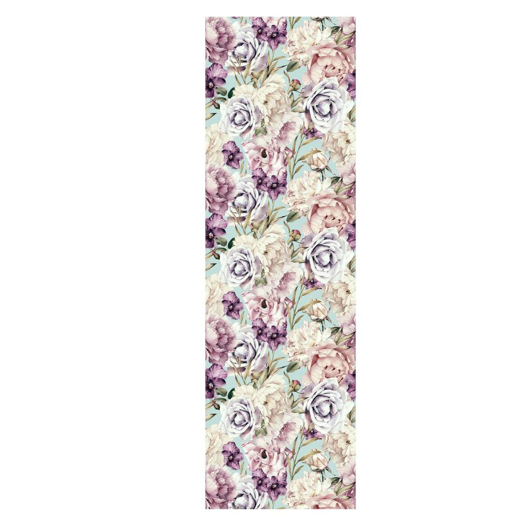 Seamless Waterproof Antifouling Wallpaper (Thick Ink Flower Green Plant)