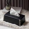 Luxury Leather Tissue Box Stylish Organizer For Tea Table And Dining Table Functional And Elegant Home Decor