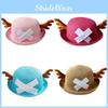 Colorful Two-dimensional One Piece Chopper Dome Hat For Parent-child Cosplay Props
