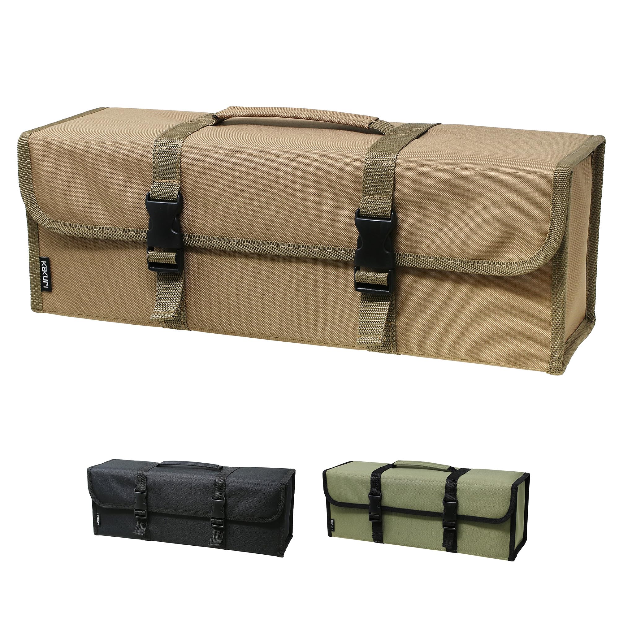 

Kakuri Sangyo Box Large Size Peg Case Storage Case Cooking Tools Seasoning Case Outdoor Camping Camel Multi-Storage