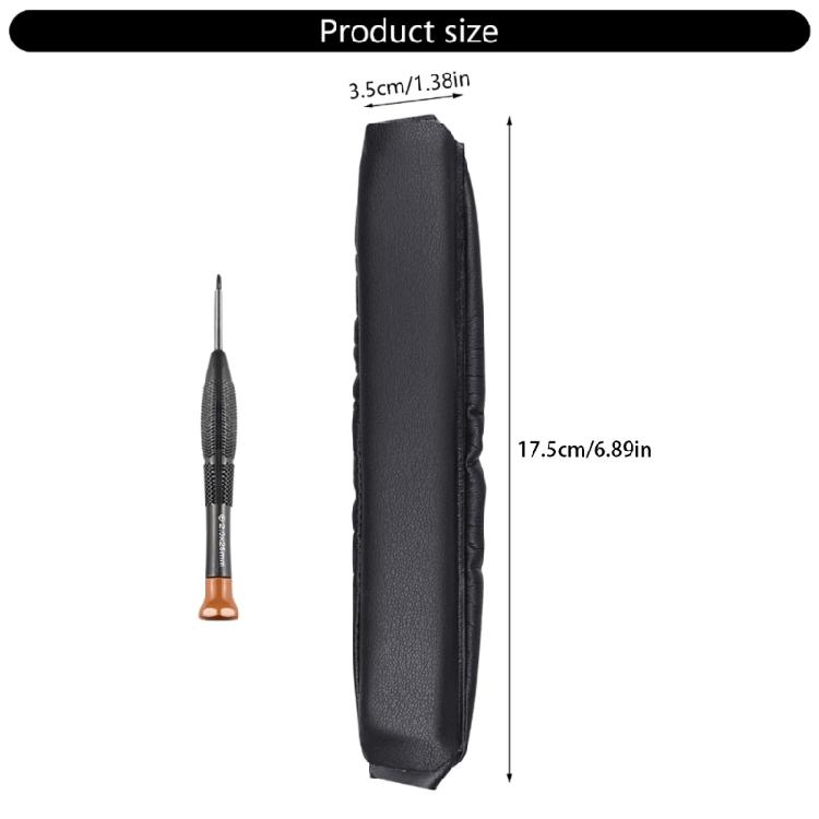 Detachable Headsets Padding Cushion Flexible Metal Architecture and Memory Foam Headband For HDJ CUE1