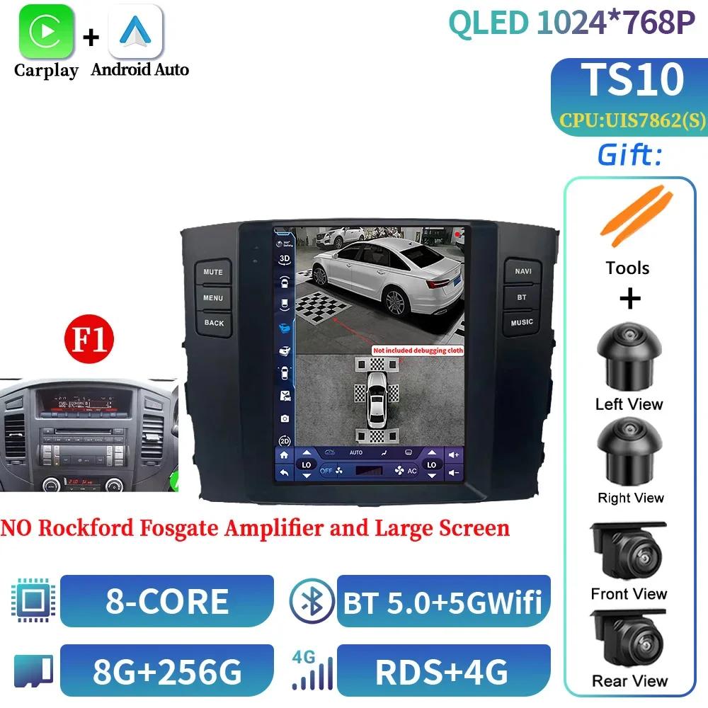 9.7" For Mitsubishi Pajero 4 V80 V90 2006-2014 Car Radio Navigation For Car Multimedia Video Player Navigation 4G Android Screen