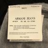 Armani Jeans Wool Long Sleeve Knit Cardigan XS Brown X Gray Men's Used