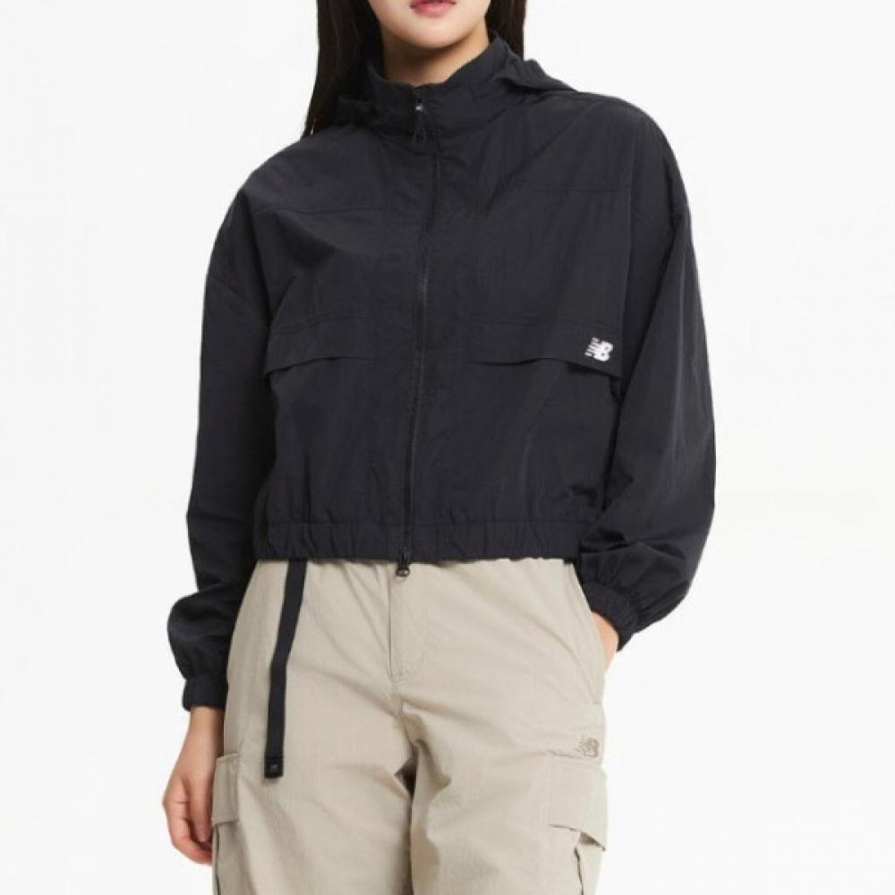 

New Balance Women S Semi Crop Hooded Zip Up Kqj Nbnme3w312 19 85