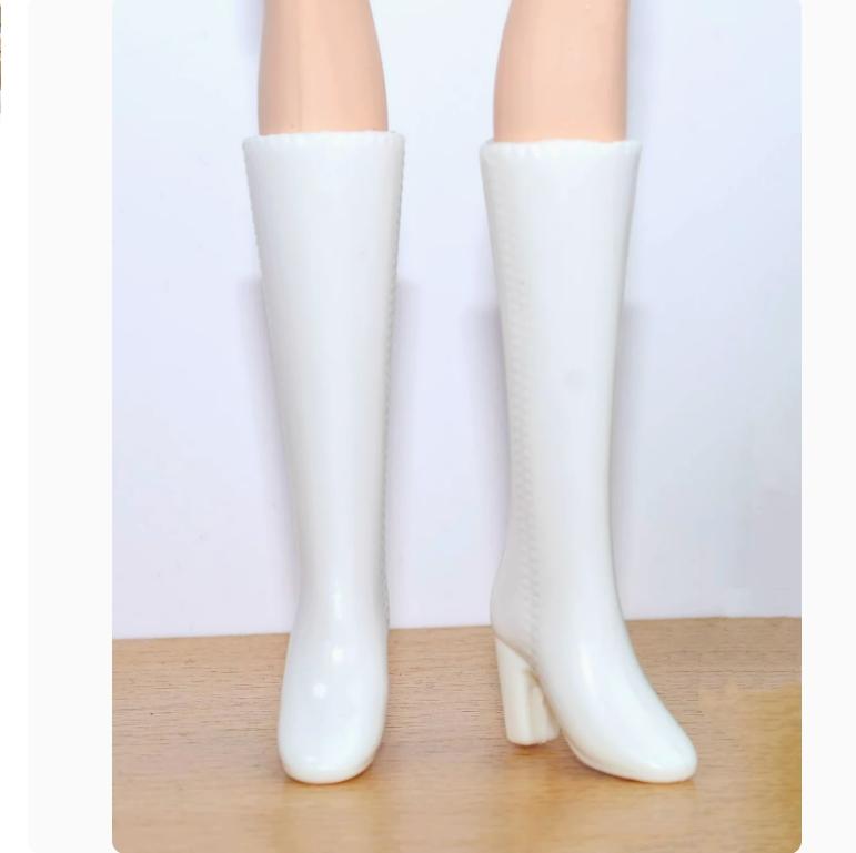 1/6 Puppen High Heels Schuhe Stiefel Air Sportschuhe Für 30cm Puppe Lila Grau Weiß Bonbonfarbe DIY Puppenteile