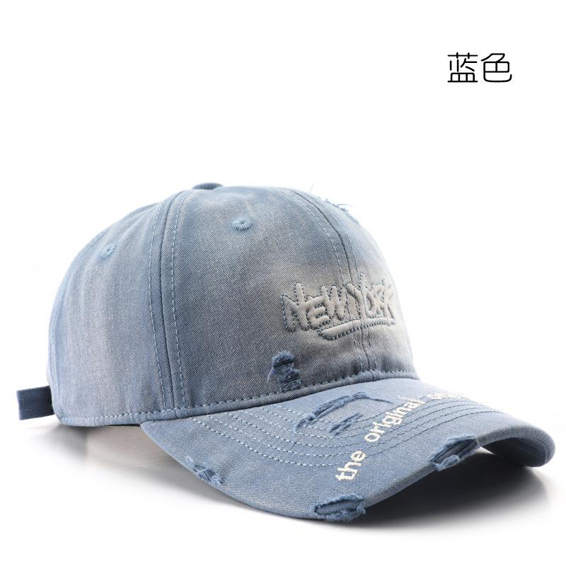 Women's Hat with Letter Embroidery, Outdoor Men's Baseball Cap for Sun Protection and Shade