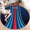 Martini Racing Round Area Rug,Carpet Rug for Living Room Bedroom Sofa Playroom Decor,Non-slip Floor Mat